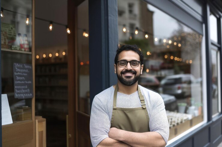 small-business-owner-wearing-apron-stood-outside-their-shop-generative-ai_601748-46106