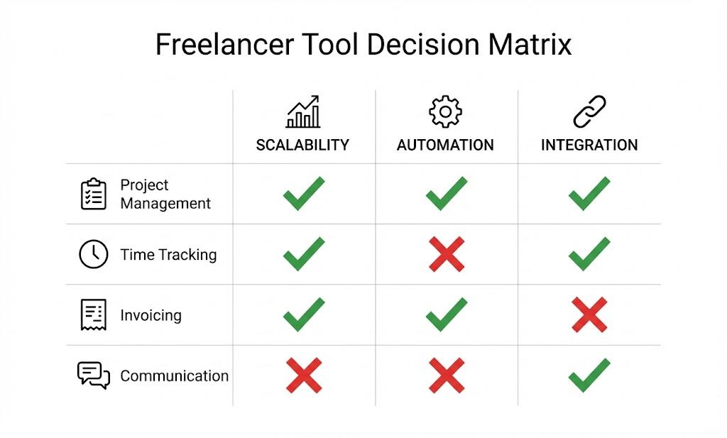How to choose the right tools for freelancers