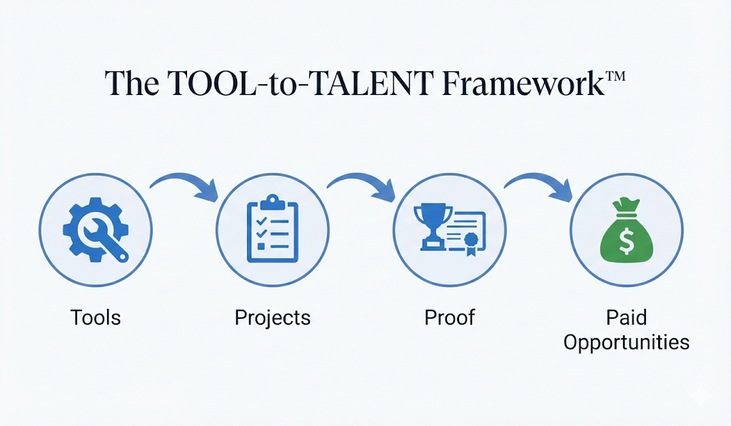 TOOL-to-TALENT framework for digital marketing students