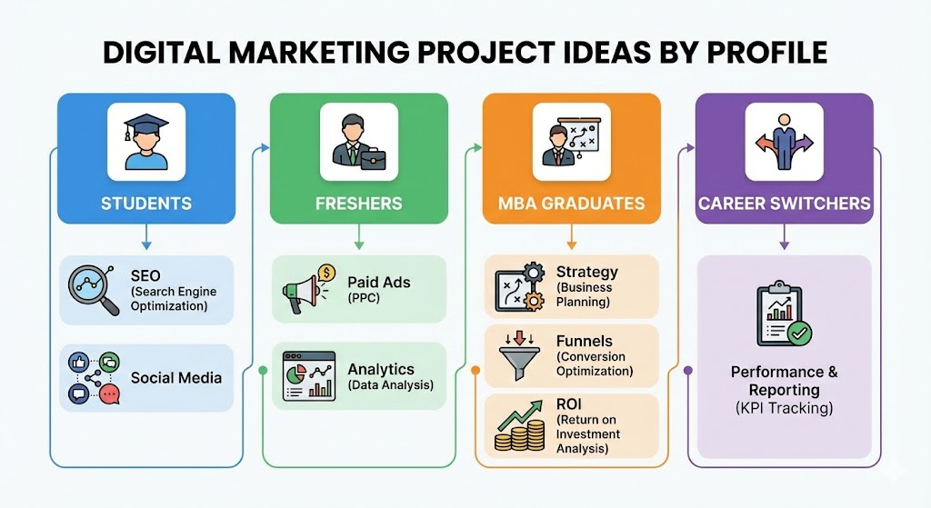Digital marketing projects for students