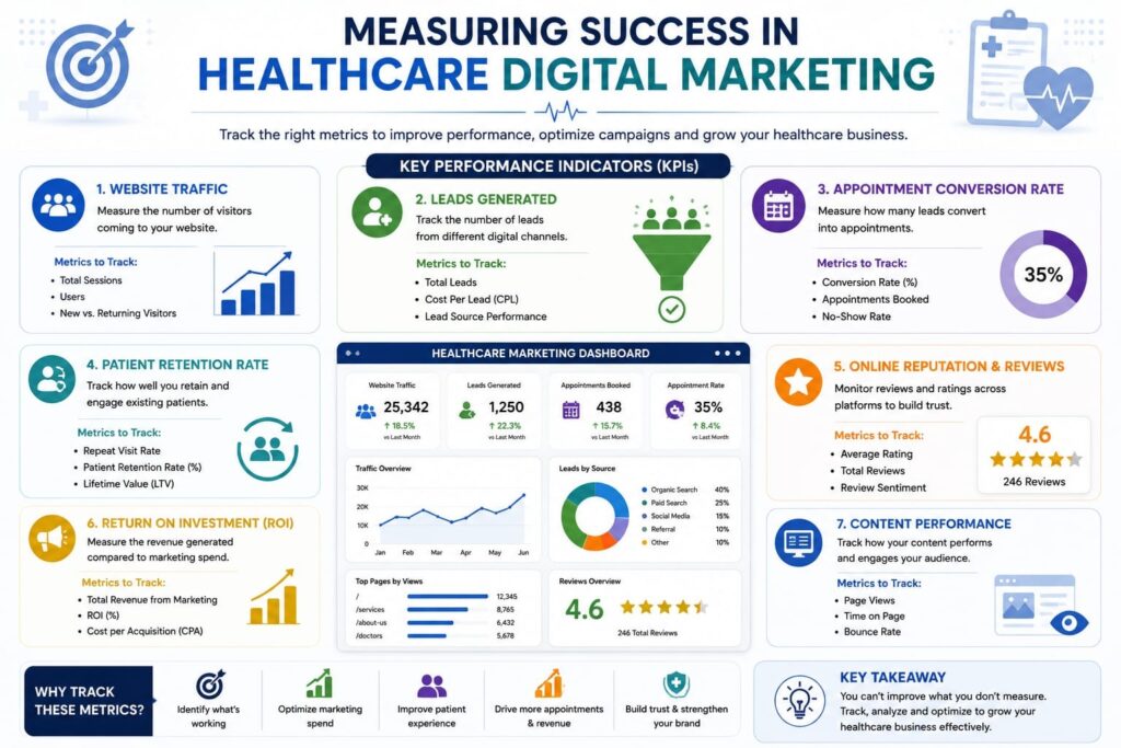How to measure success of healthcare digital marketing strategy 