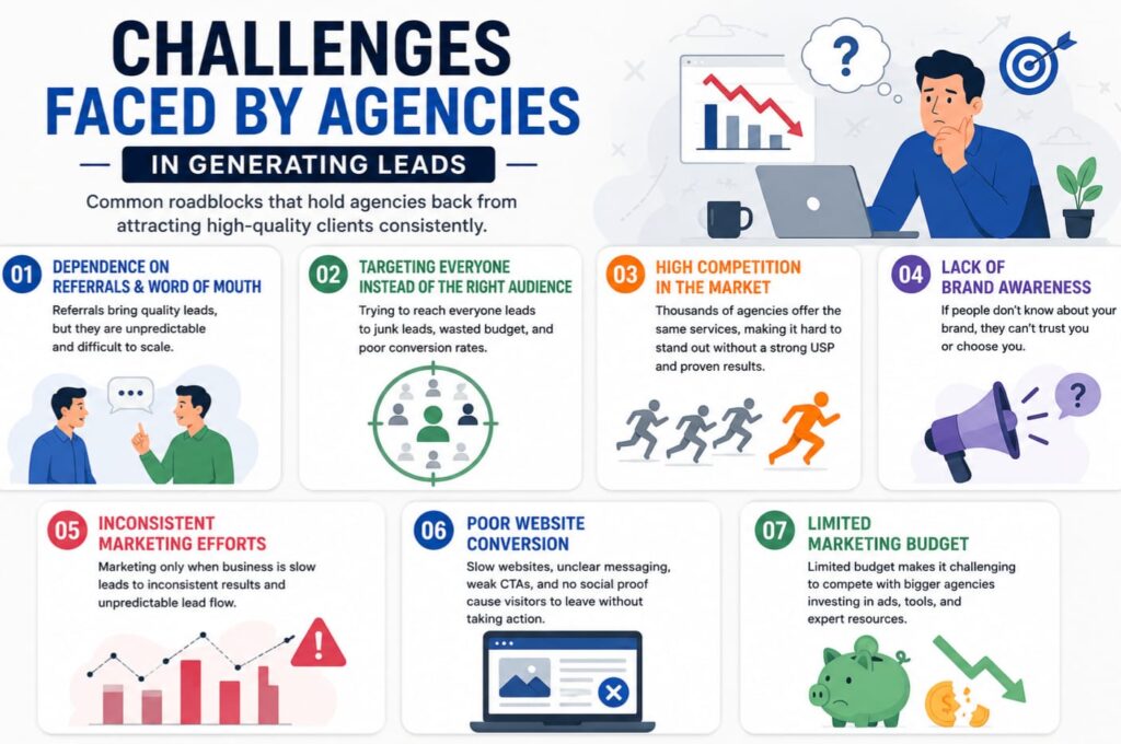 Challenges faced by agencies